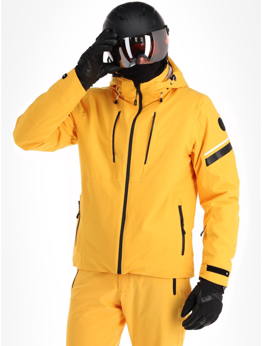 Icepeak, Frisco giacca sci uomo Yellow giallo 