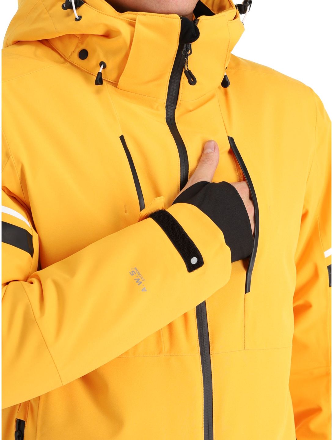 Icepeak, Frisco giacca sci uomo Yellow giallo 