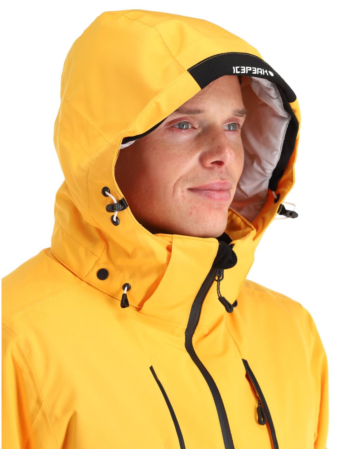 Icepeak, Frisco giacca sci uomo Yellow giallo 