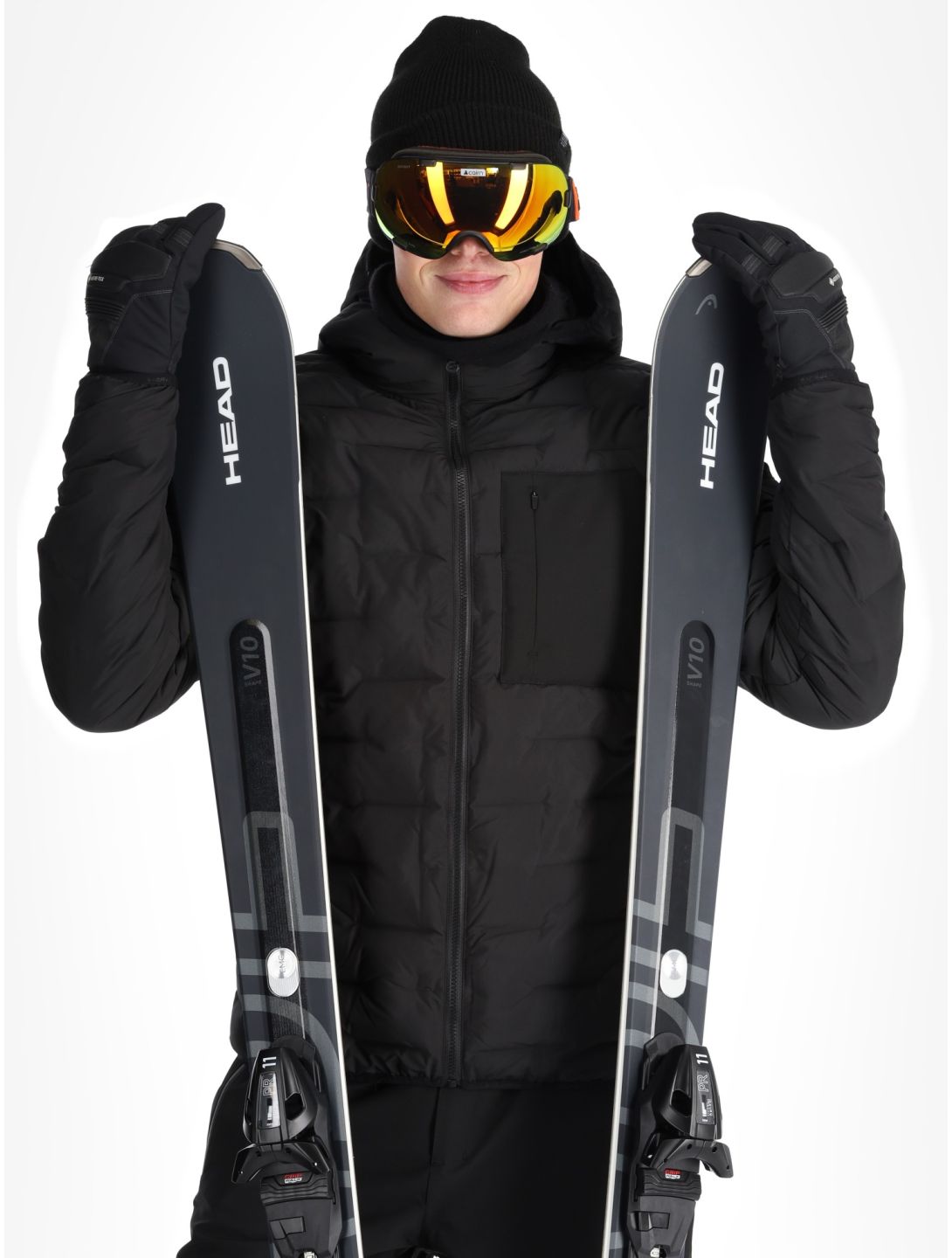 Icepeak, Frontier giacca sci uomo Black nero 