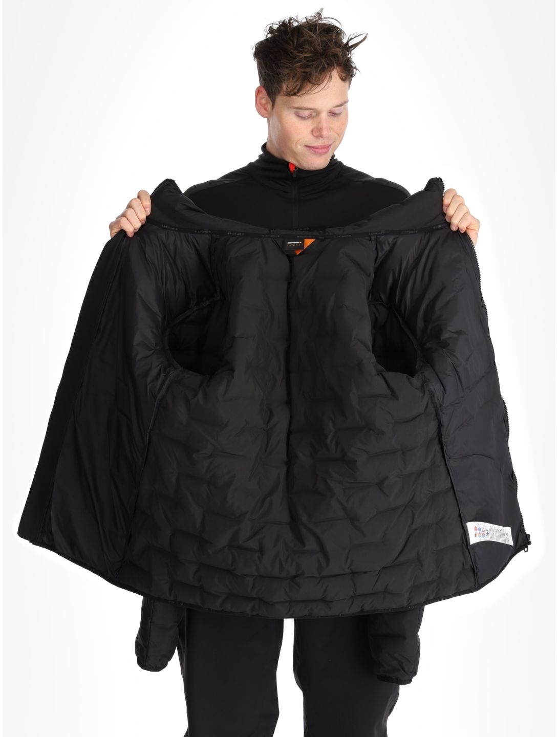 Icepeak, Frontier giacca sci uomo Black nero 