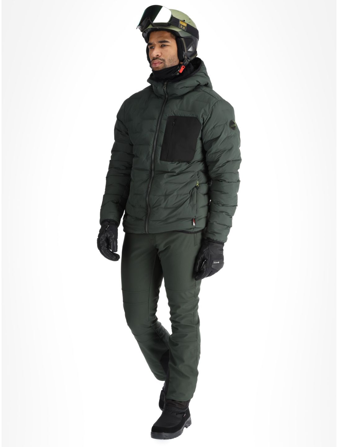 Icepeak, Frontier giacca sci uomo Dark Olive verde 