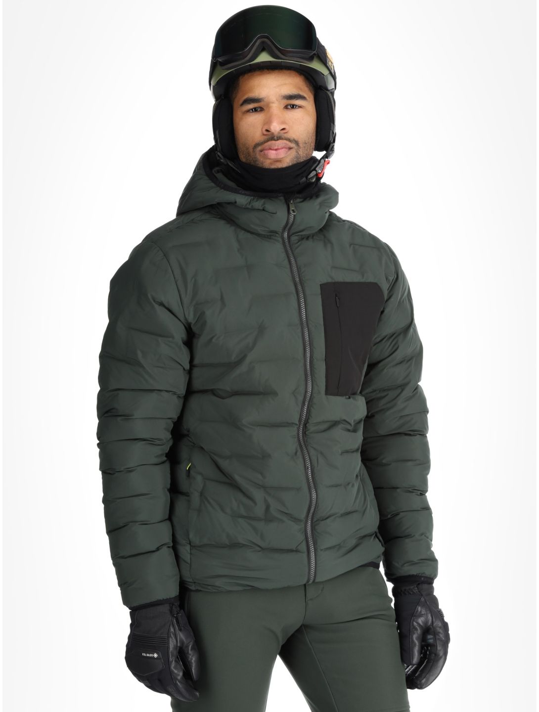 Icepeak, Frontier giacca sci uomo Dark Olive verde 