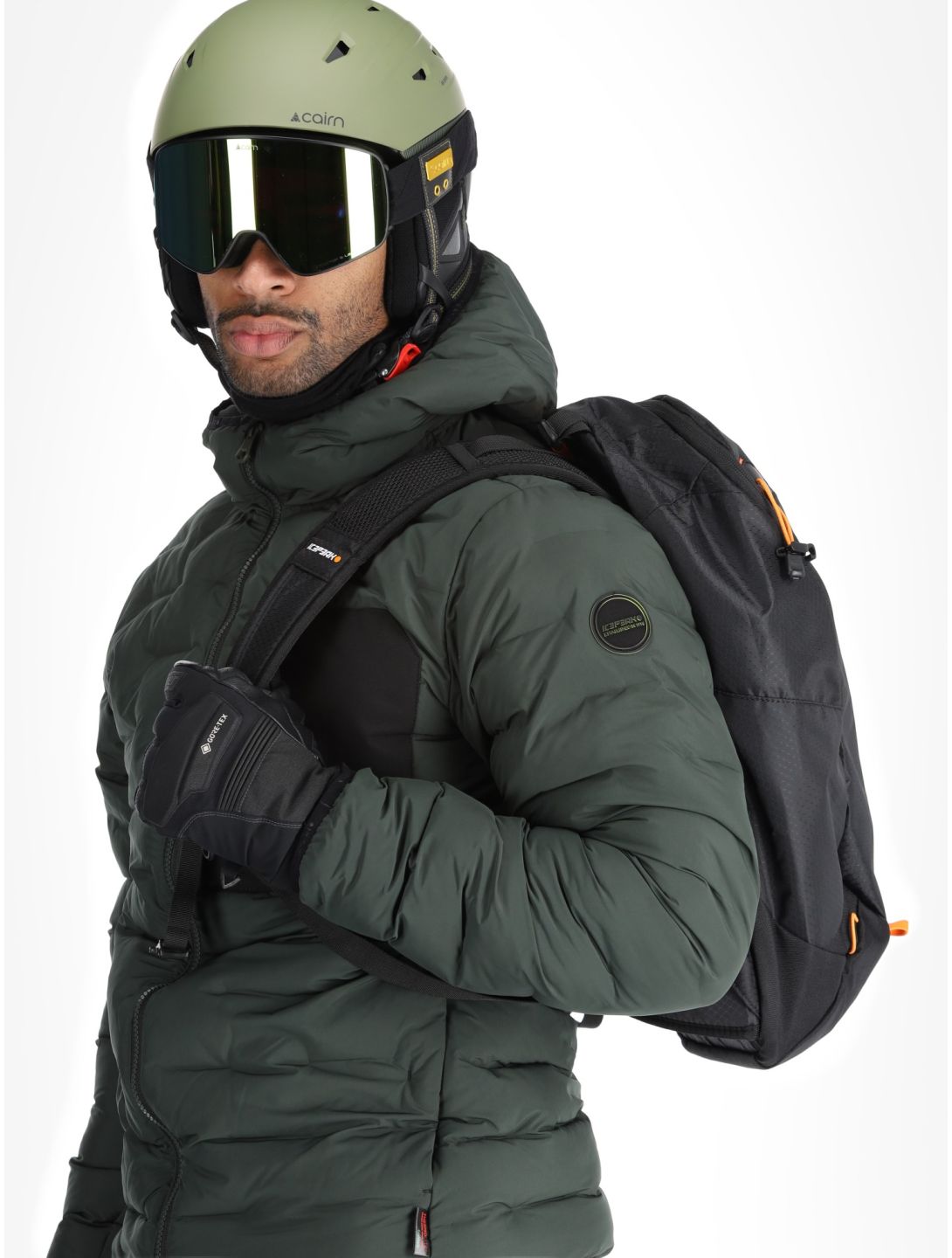 Icepeak, Frontier giacca sci uomo Dark Olive verde 