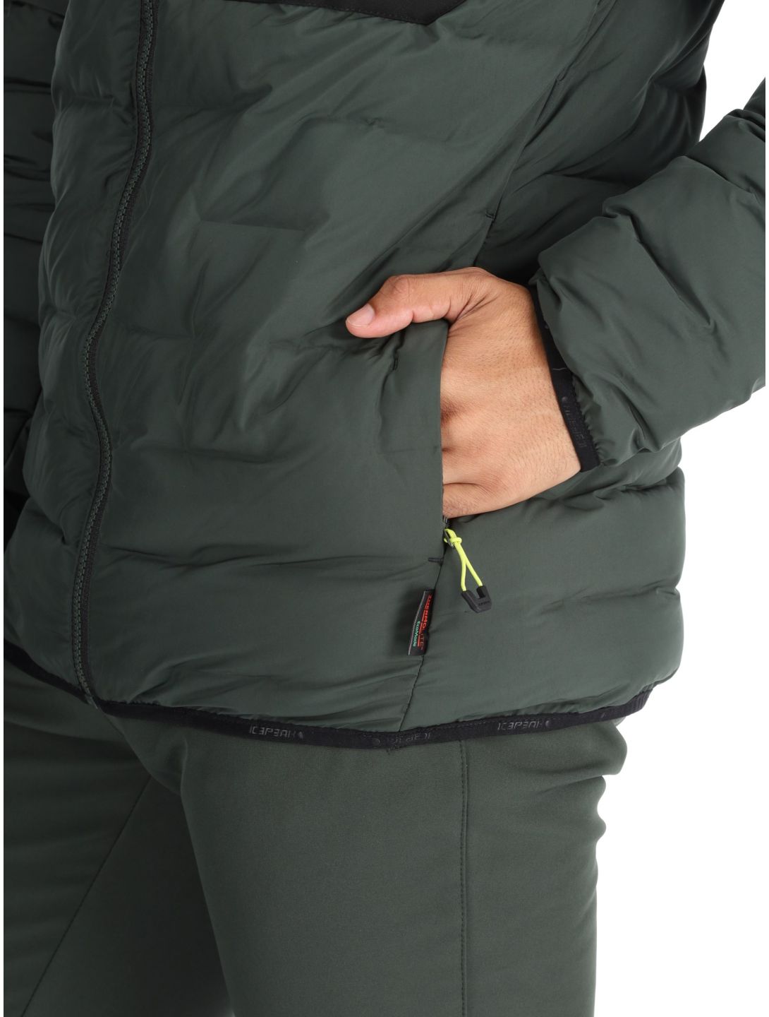 Icepeak, Frontier giacca sci uomo Dark Olive verde 