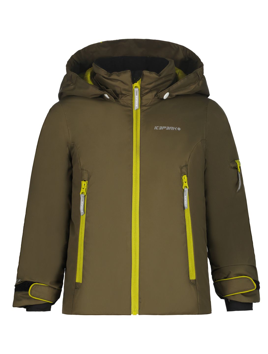 Icepeak, Jian Kd giacca sci bambino Dark Olive verde 