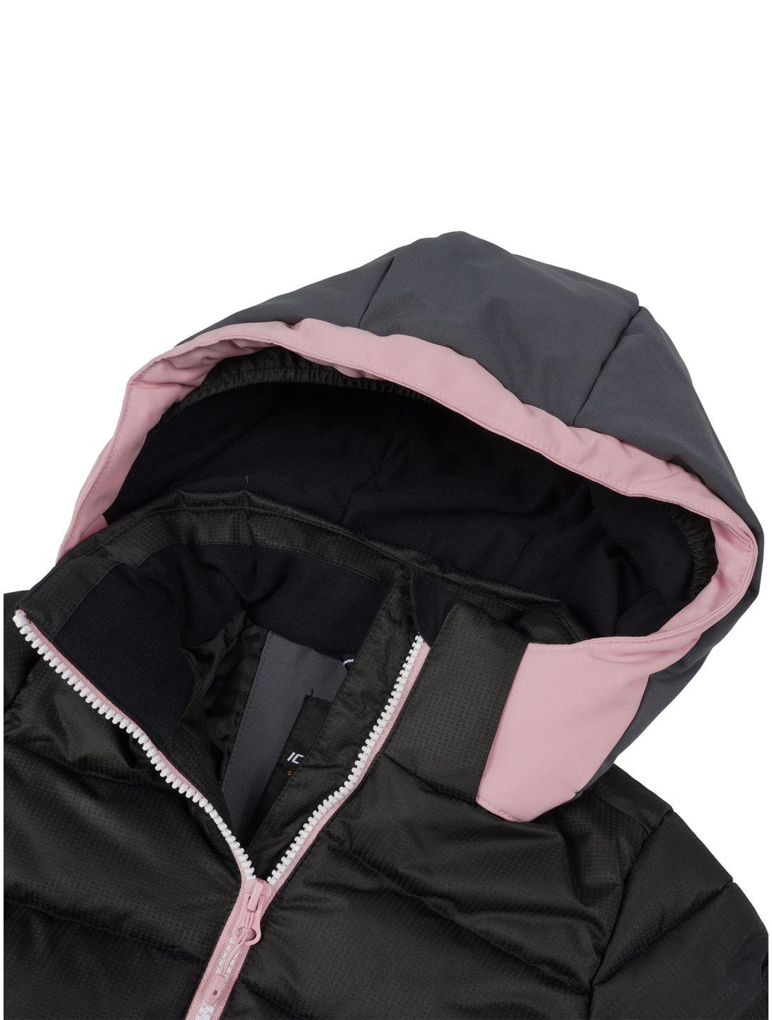 Icepeak, Laval Jr giacca sci bambino Black nero, rosa 