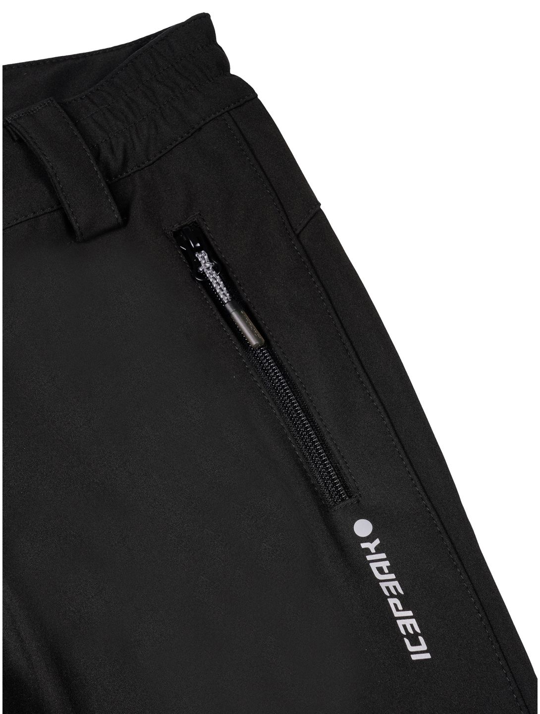 Icepeak, Lenexa JR pantaloni da sci softshell bambino Black nero 