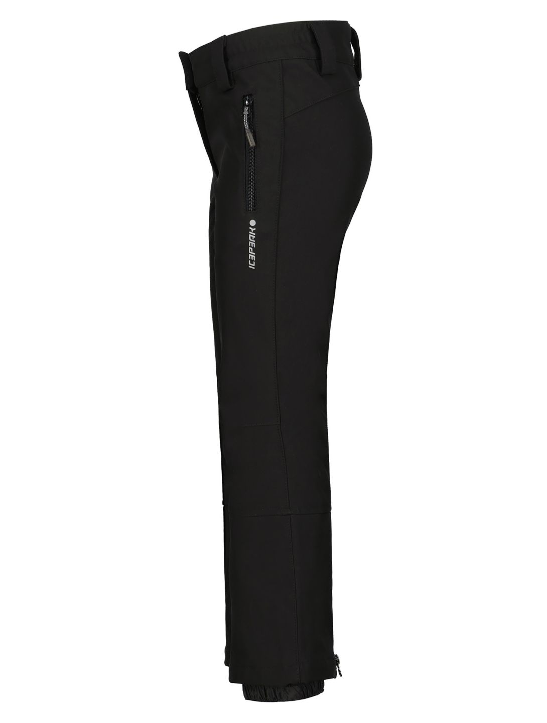 Icepeak, Lenexa Jr pantaloni da sci softshell bambino Black nero 