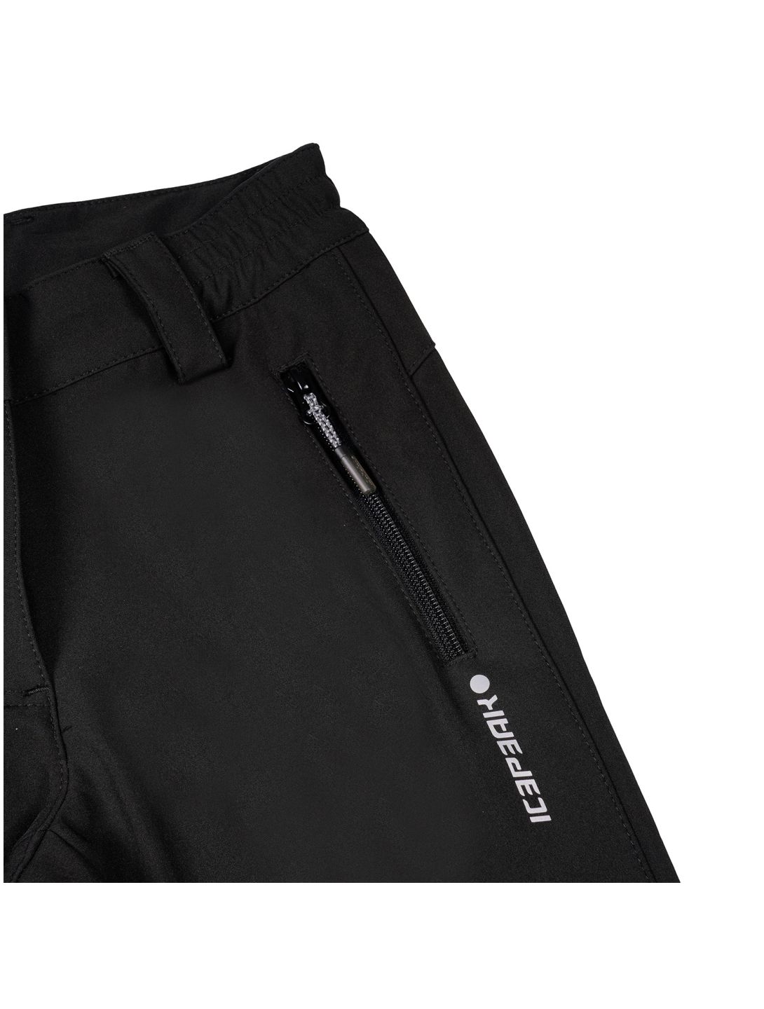 Icepeak, Lenexa Jr pantaloni da sci softshell bambino Black nero 