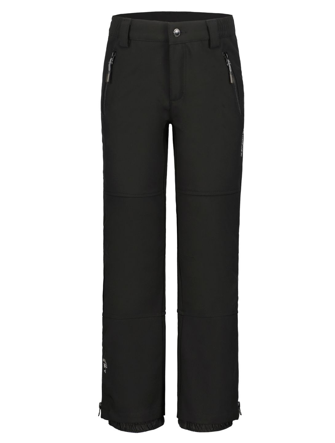 Icepeak, Lodi JR pantaloni da sci softshell bambino Black nero 