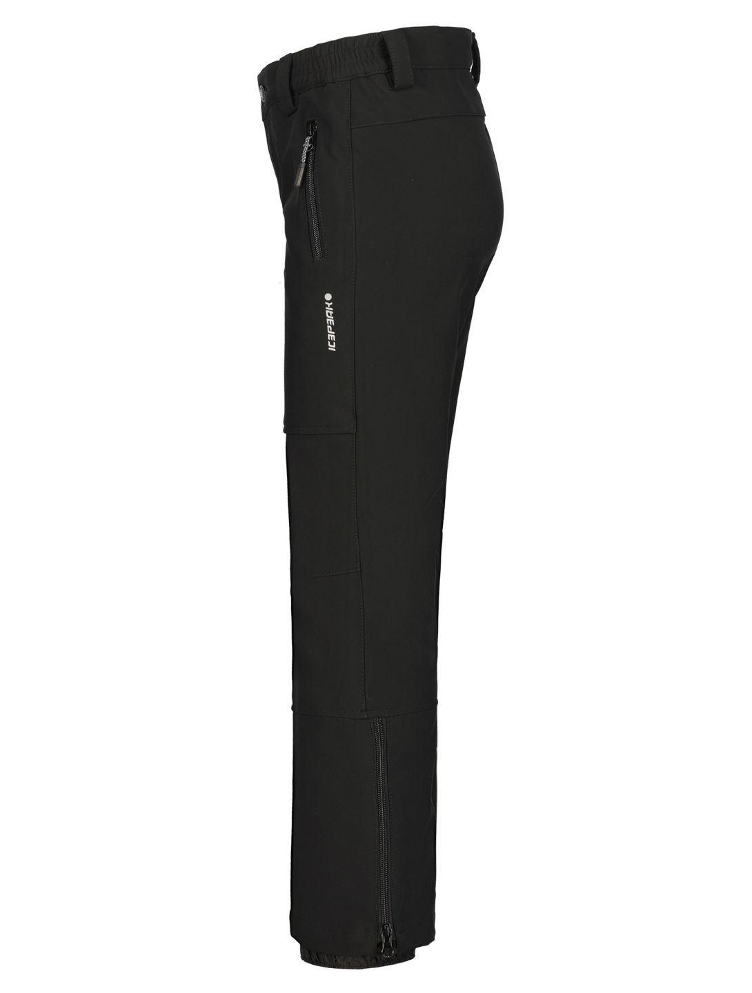 Icepeak, Lodi JR pantaloni da sci softshell bambino Black nero 