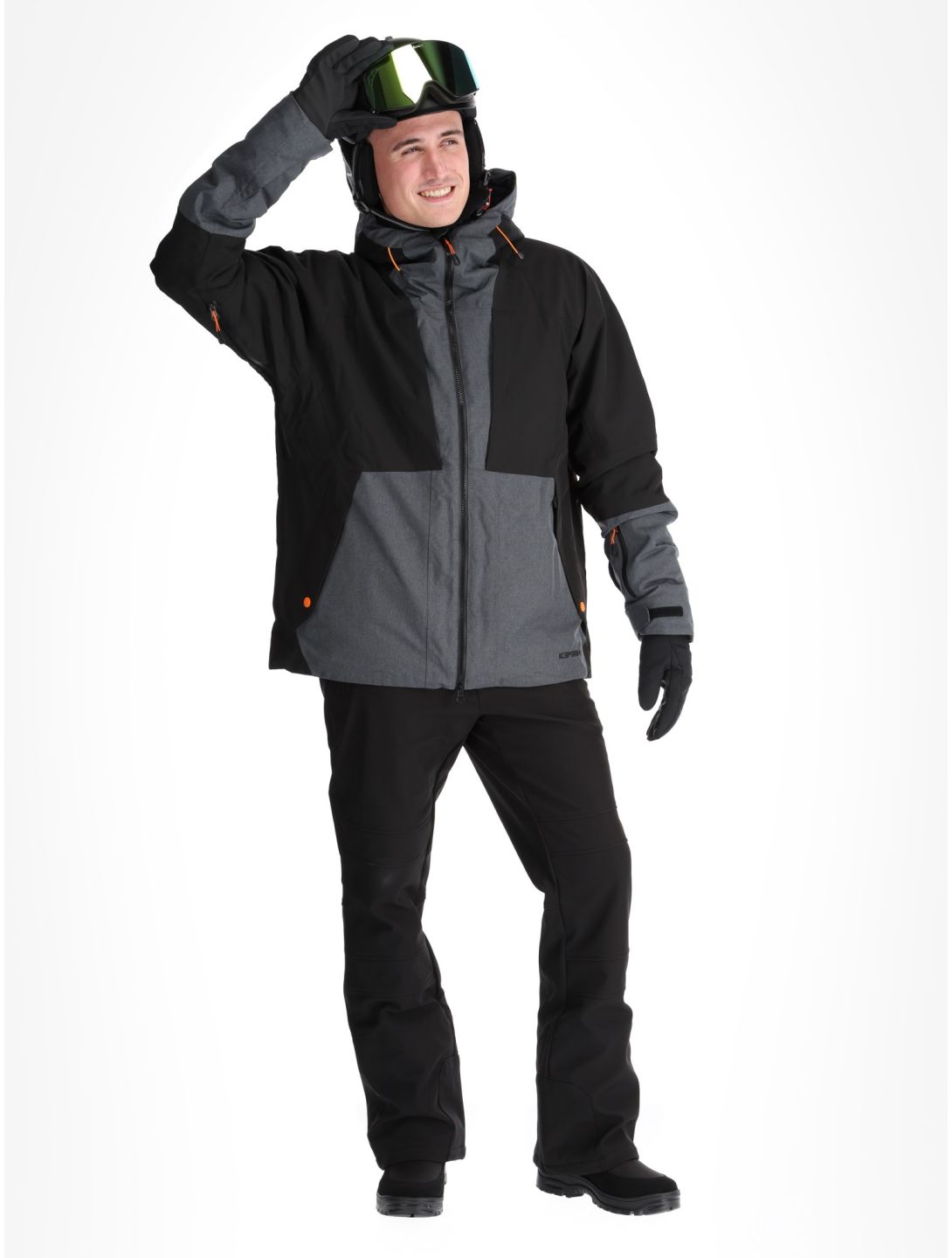 Icepeak, Yaakov giacca sci uomo Black nero 