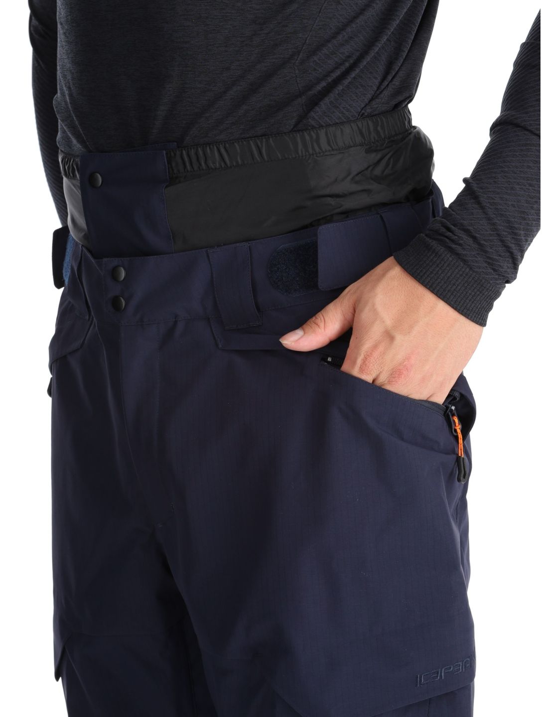 Icepeak, Yakov pantaloni da sci senza imbottitura uomo Dark Blue blu 