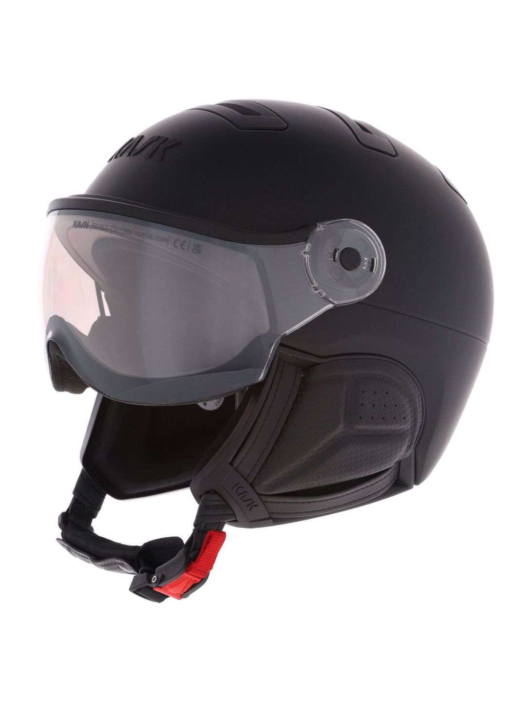 Kask, Piuma-R Shadow Visor caschetto con visiera unisex Black nero 