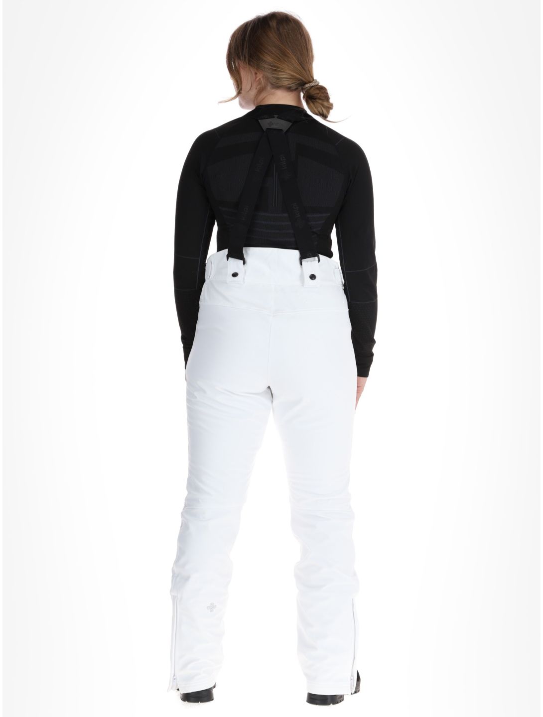 Kilpi, DIONE pantaloni da sci softshell donna White bianco 