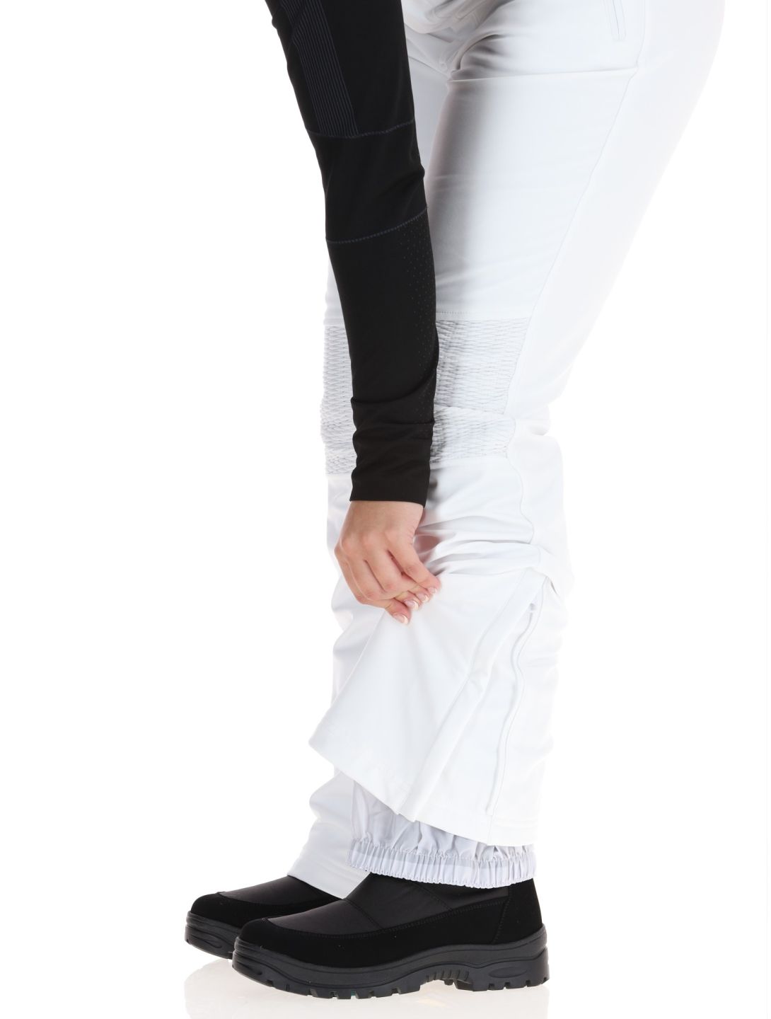 Kilpi, DIONE pantaloni da sci softshell donna White bianco 