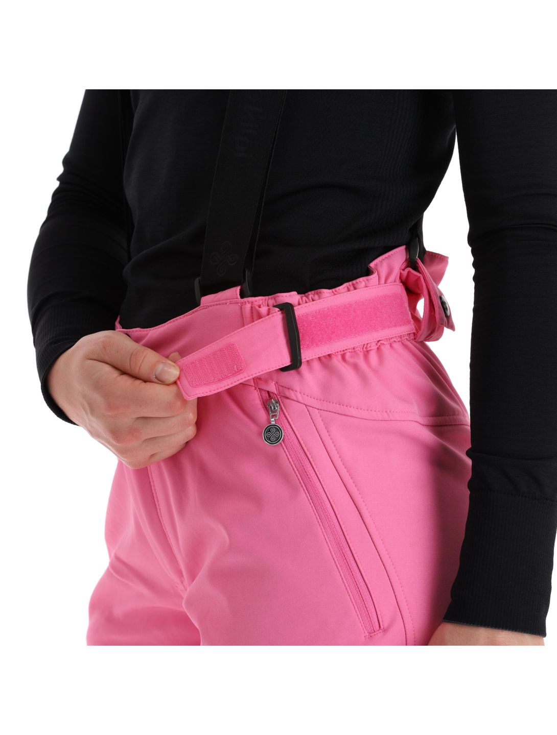 Kilpi, Dione-W pantaloni da sci donna rosa 