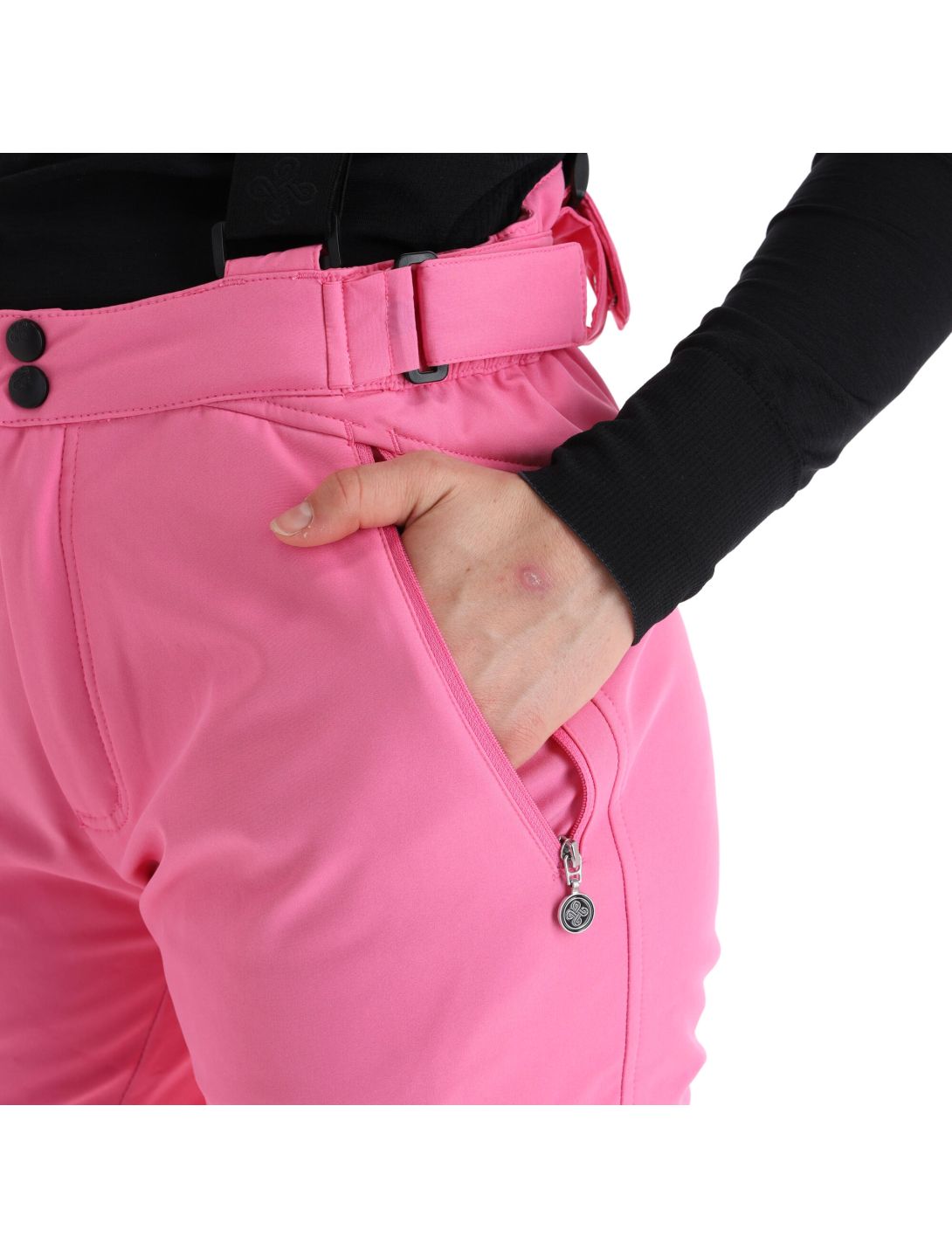 Kilpi, Dione-W pantaloni da sci donna rosa 