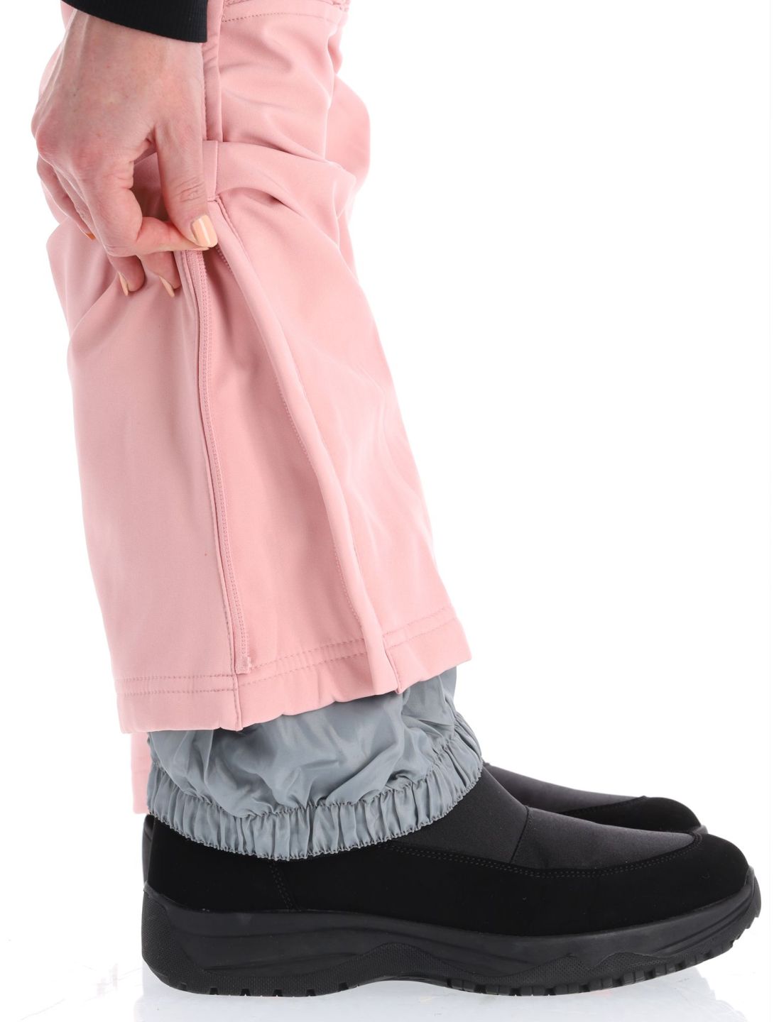 Kilpi, Dione-W pantaloni da sci softshell donna Lady Pink rosa 