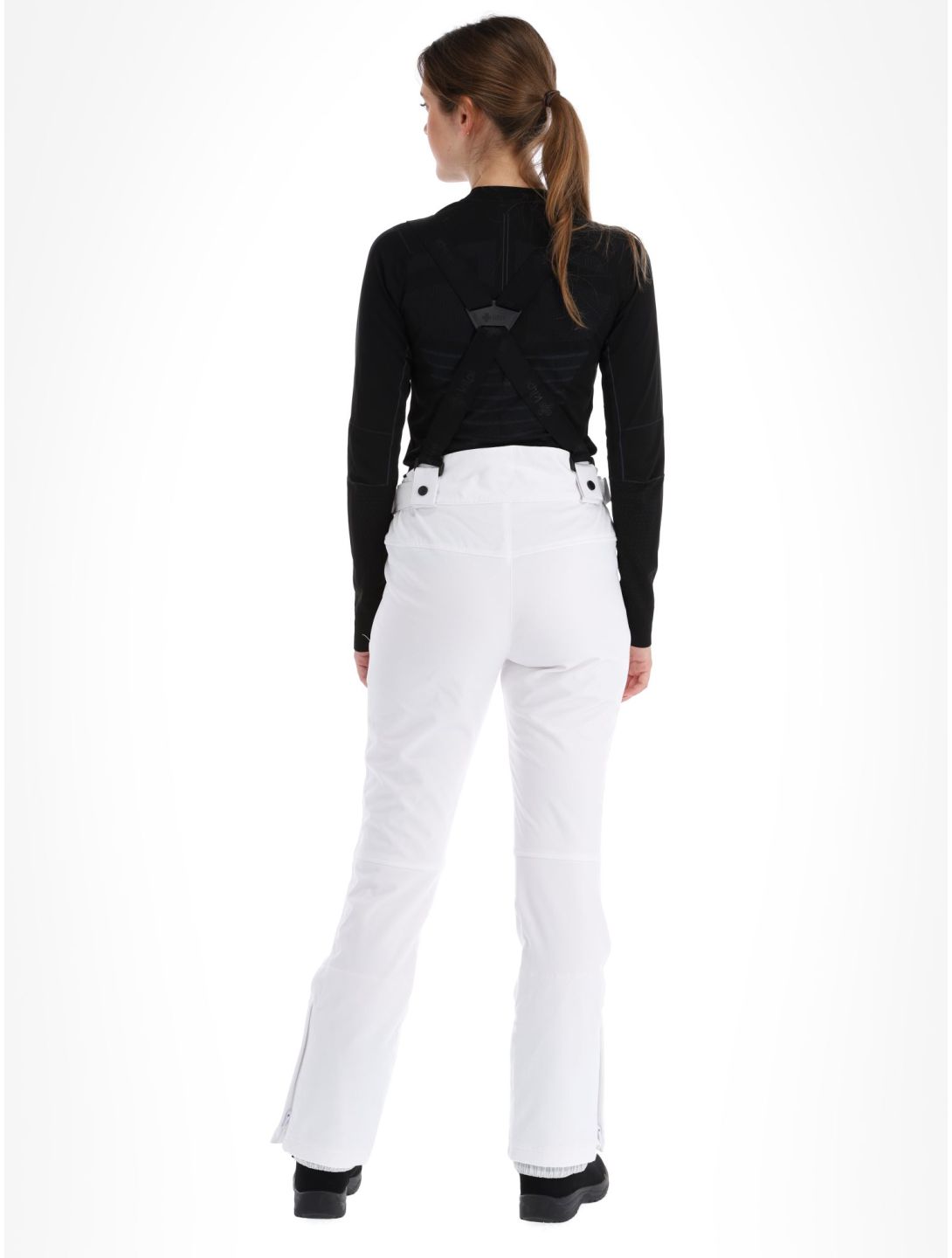 Kilpi, Dione-W pantaloni da sci softshell donna White bianco 