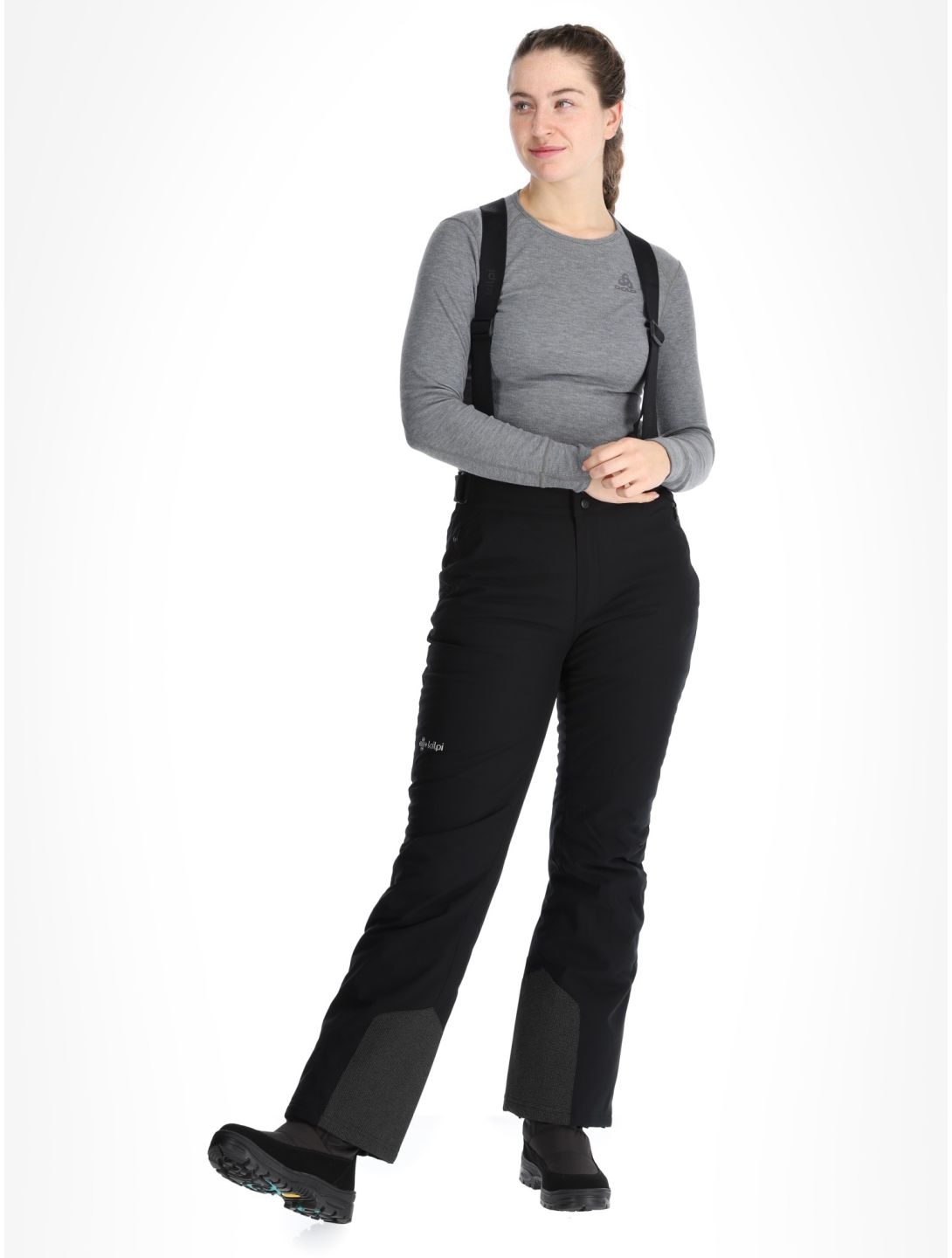 Kilpi, Elare pantaloni da sci donna Black nero 