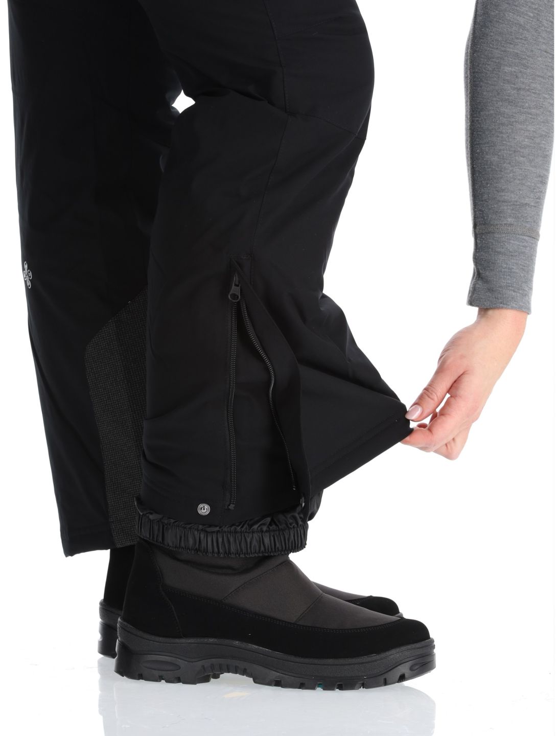 Kilpi, Elare pantaloni da sci donna Black nero 