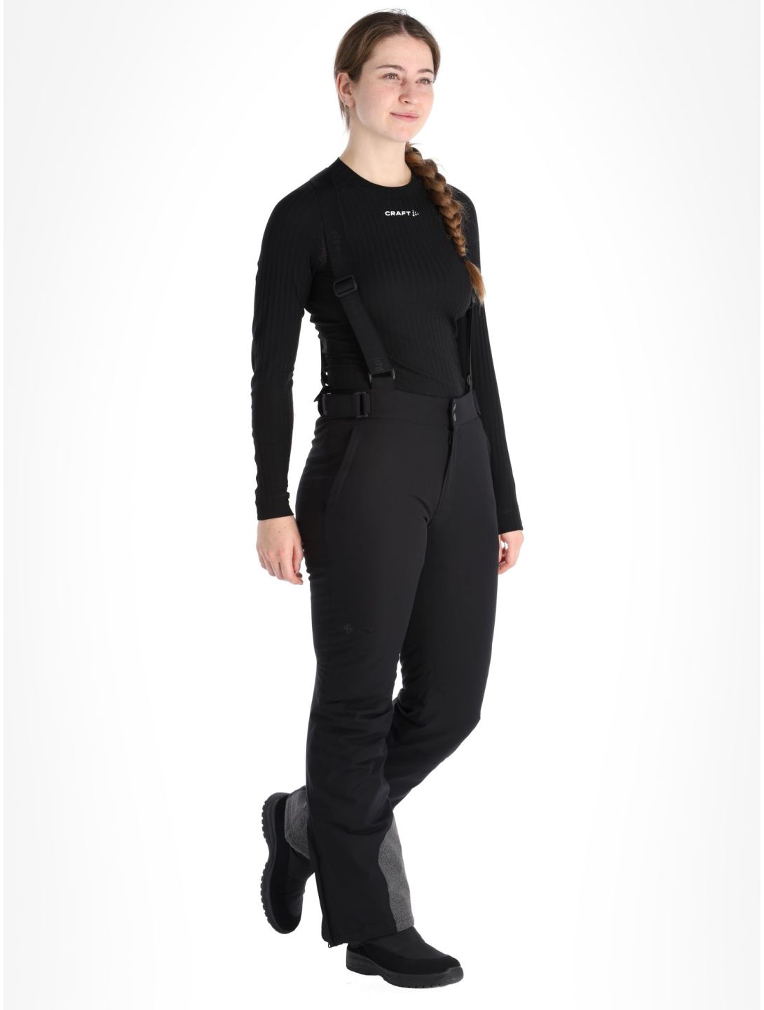 Kilpi, Elare-W pantaloni da sci donna Black nero 