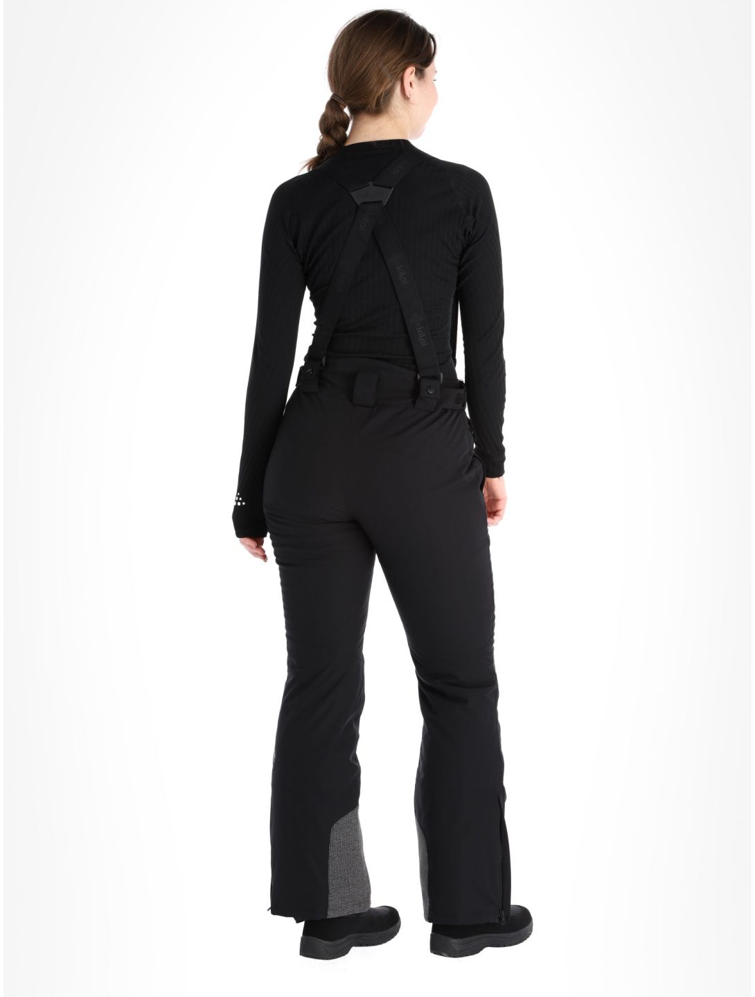 Kilpi, Elare-W pantaloni da sci donna Black nero 