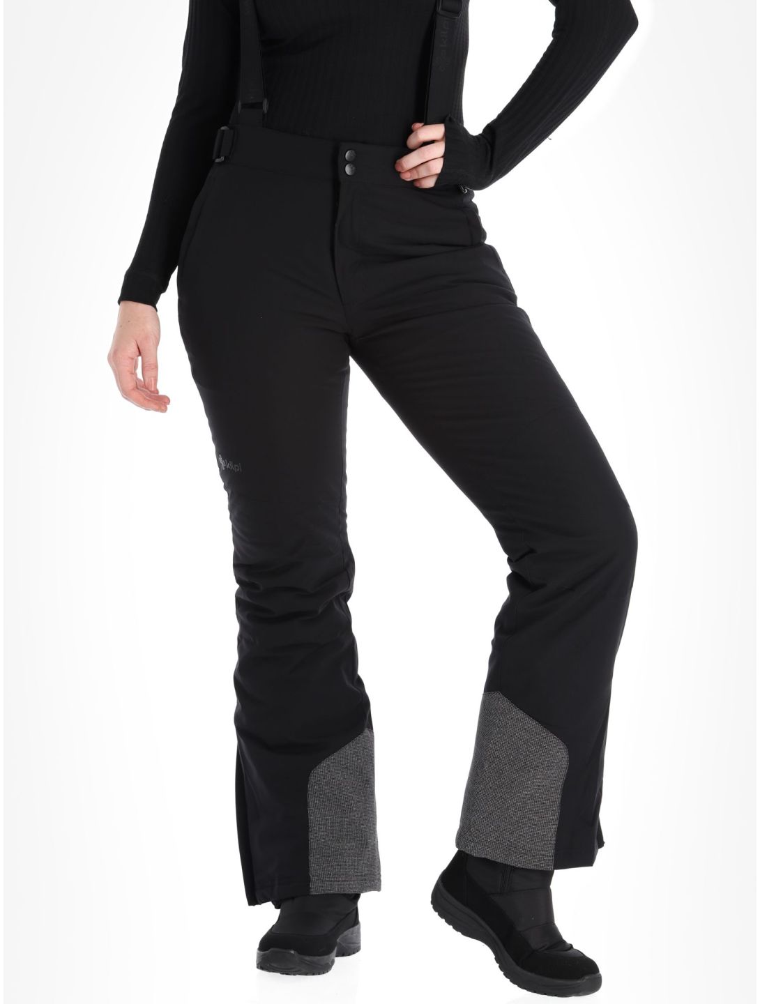 Kilpi, Elare-W pantaloni da sci donna Black nero 