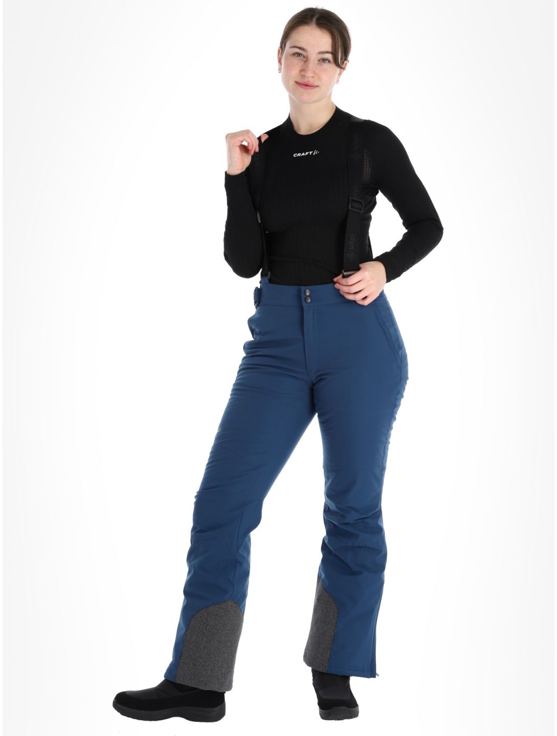 Kilpi, Elare-W pantaloni da sci donna Dark Blue blu 