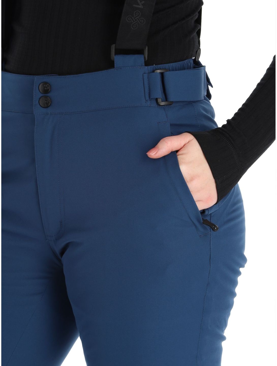 Kilpi, Elare-W pantaloni da sci donna Dark Blue blu 