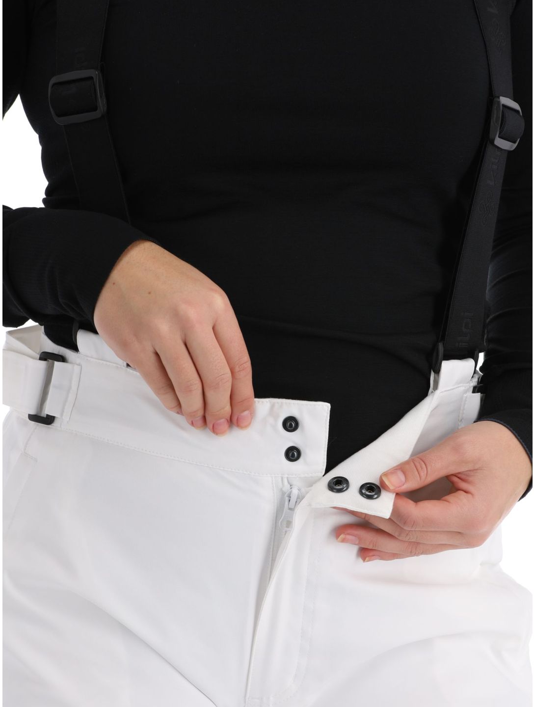 Kilpi, Elare-W pantaloni da sci donna White bianco 