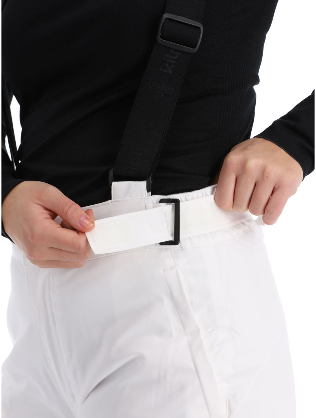 Kilpi, Elare-W pantaloni da sci donna White bianco 