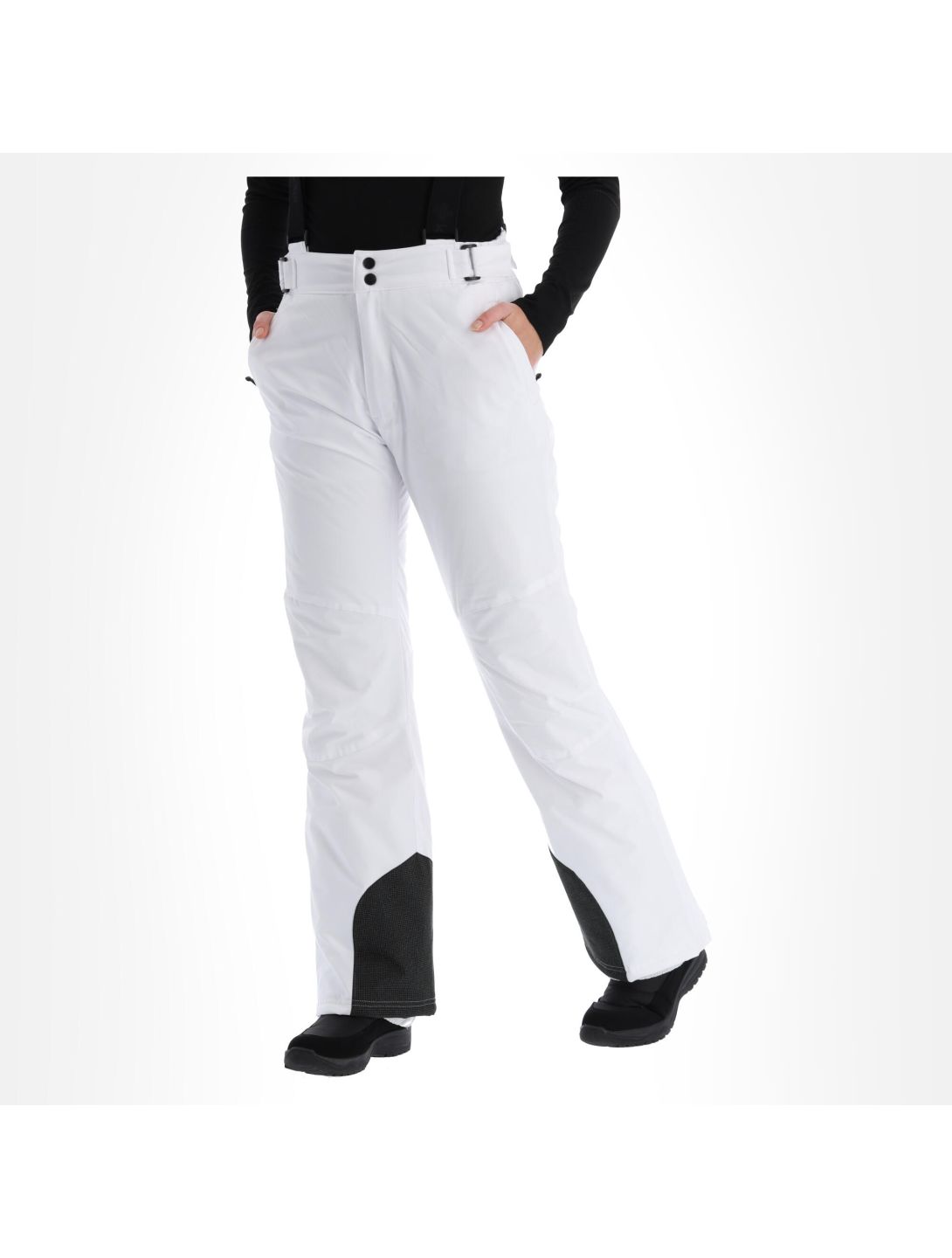 Kilpi, Elare-W pantaloni da sci donna bianco 