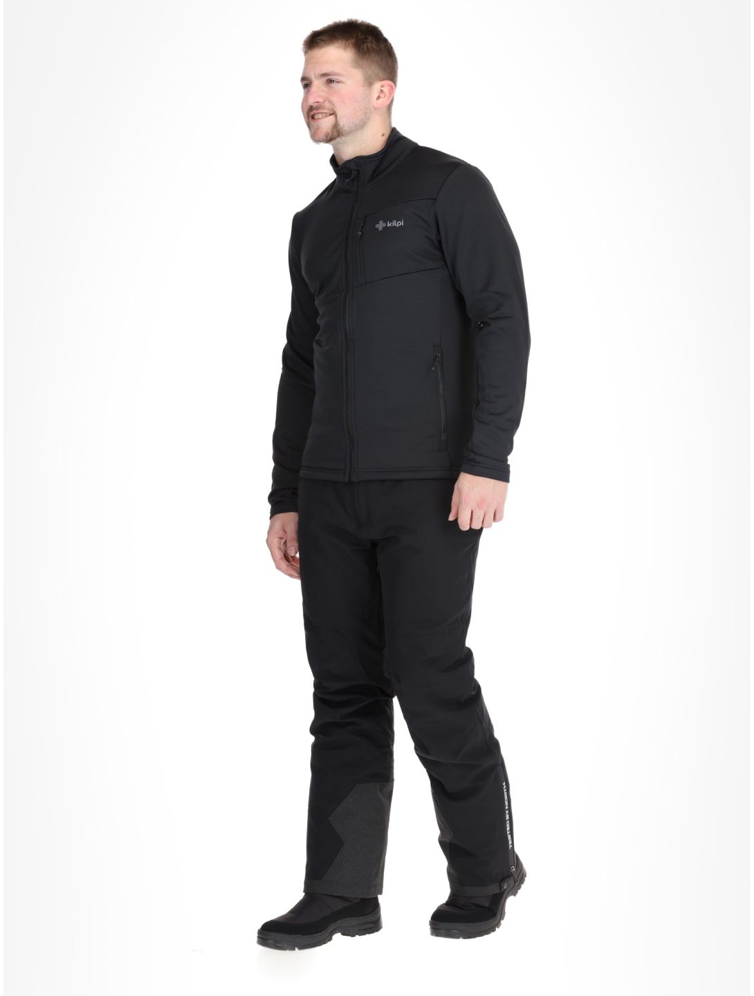 Kilpi, ERIN gilet uomo Black nero 