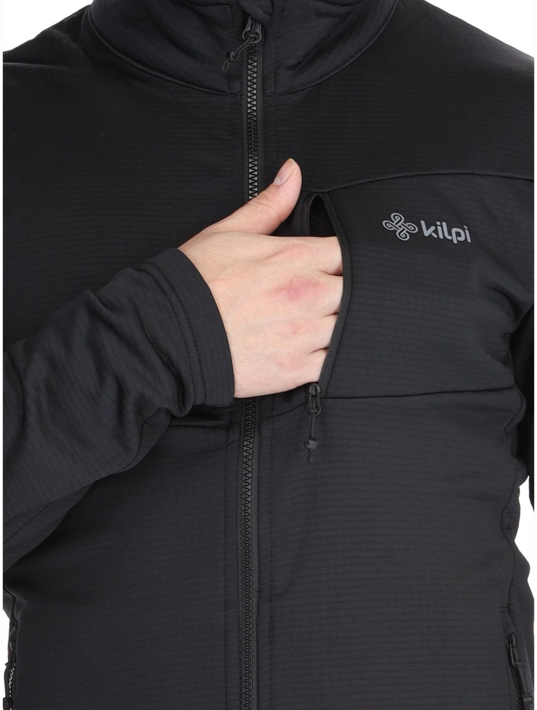 Kilpi, ERIN gilet uomo Black nero 