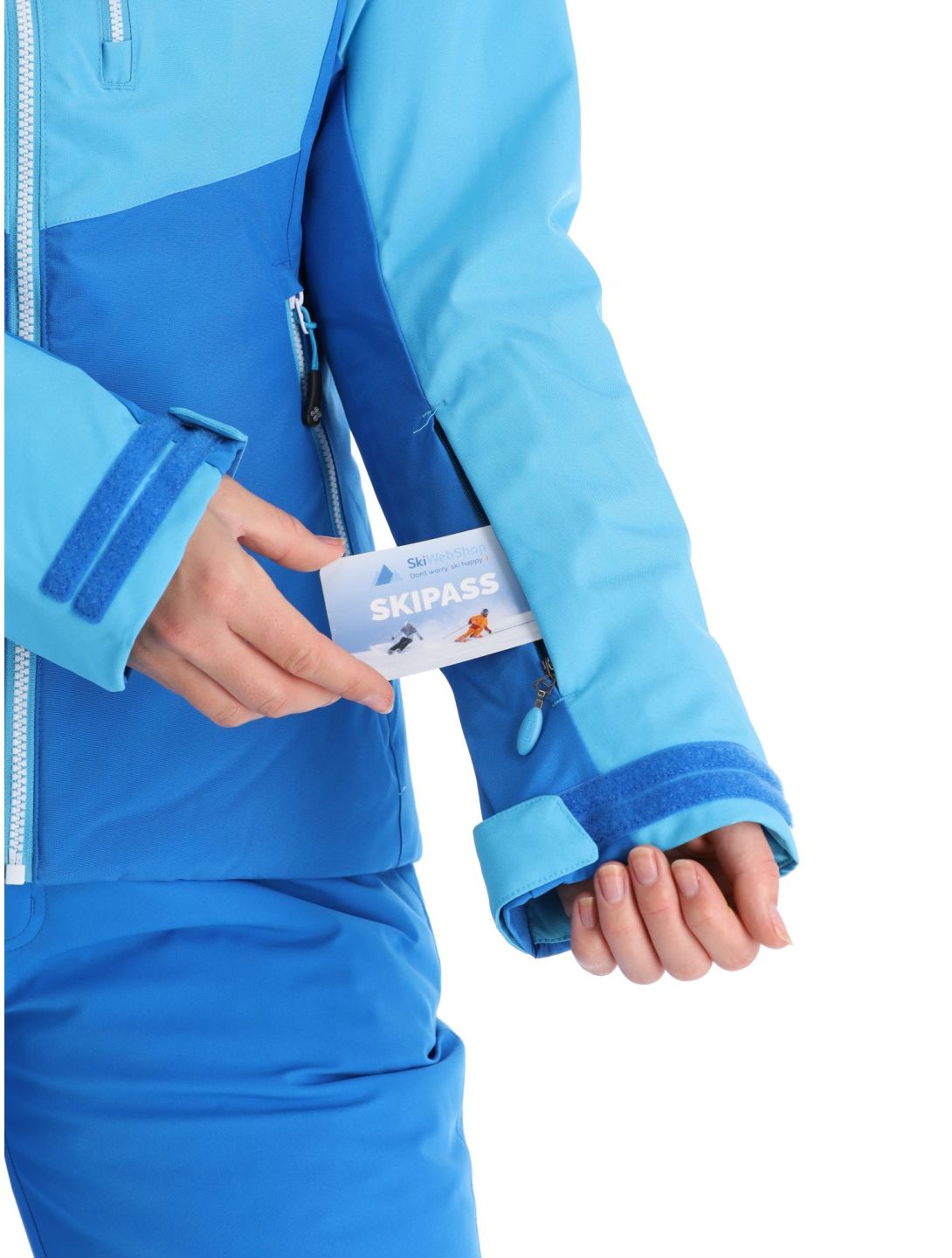 Kilpi, Flip-w giacca sci taglie forti donna Blue blu 