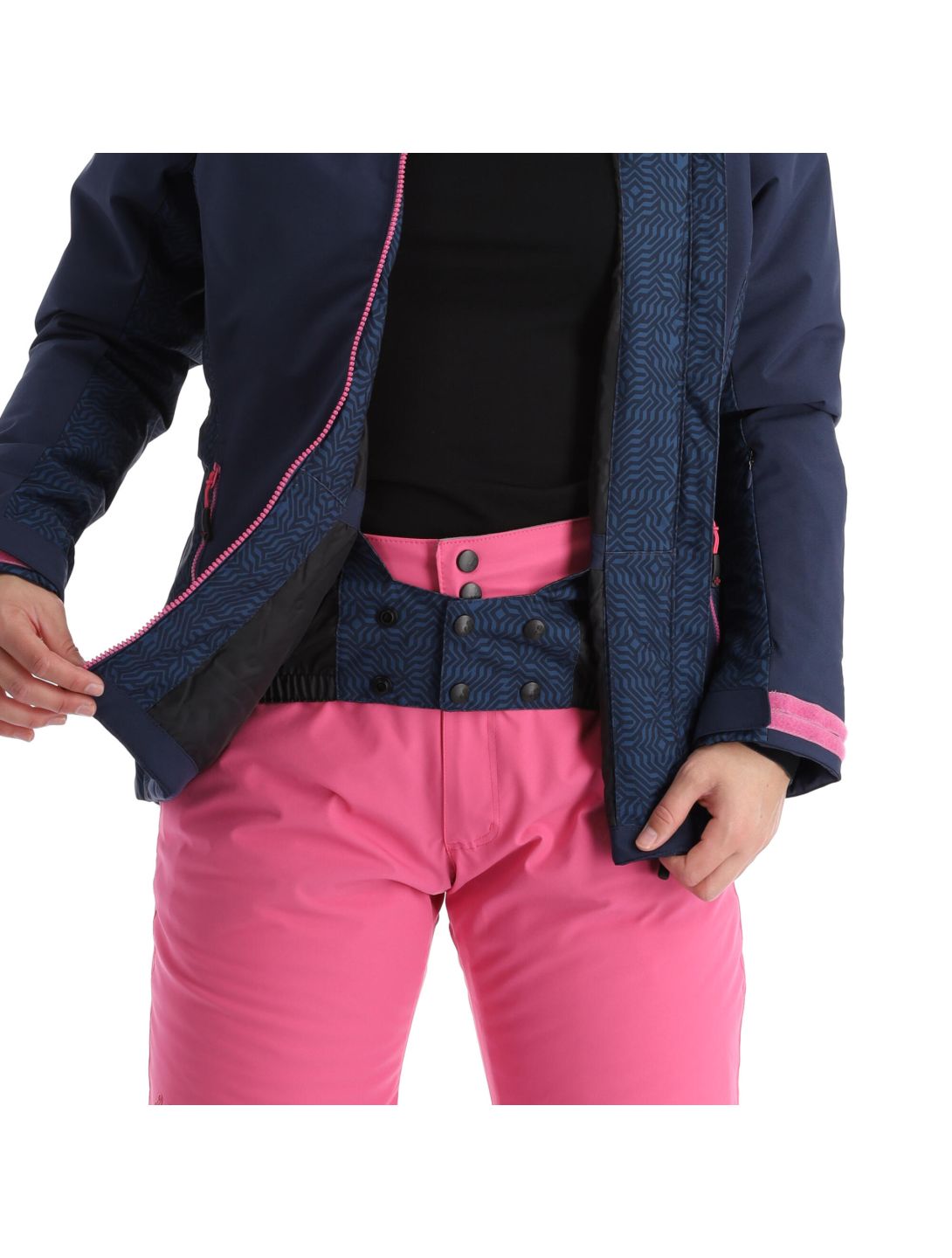 Kilpi, Flip-W giacca sci taglie forti donna dark blu 