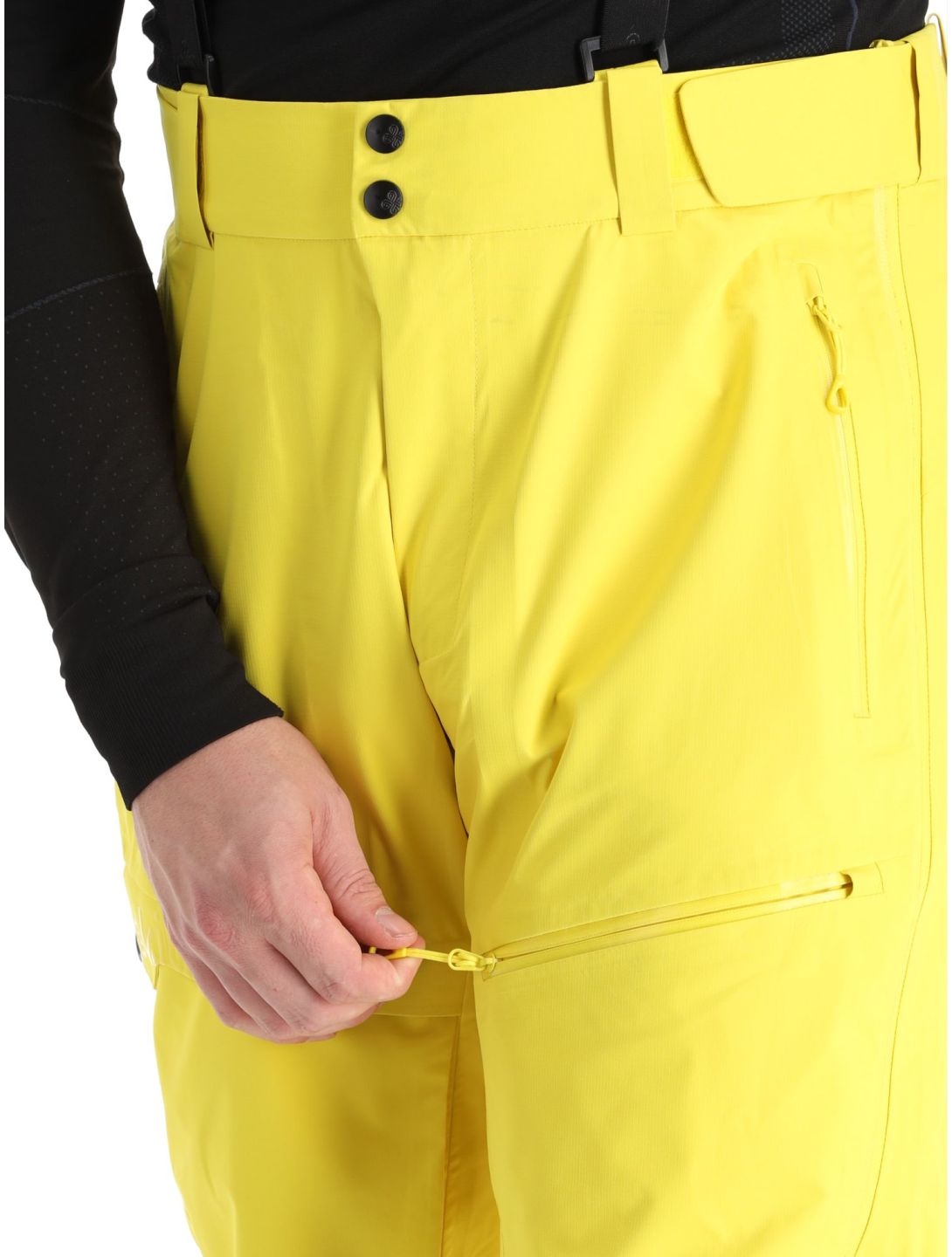 Kilpi, Lazzaro-M pantaloni da sci senza imbottitura uomo Yellow giallo 