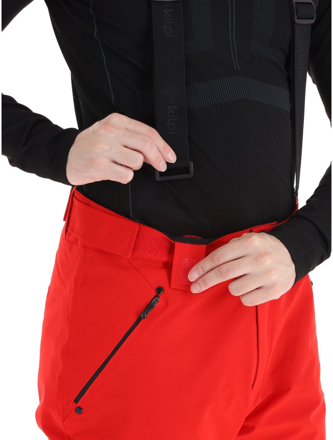 Kilpi, Methone-M pantaloni da sci uomo Red rosso 