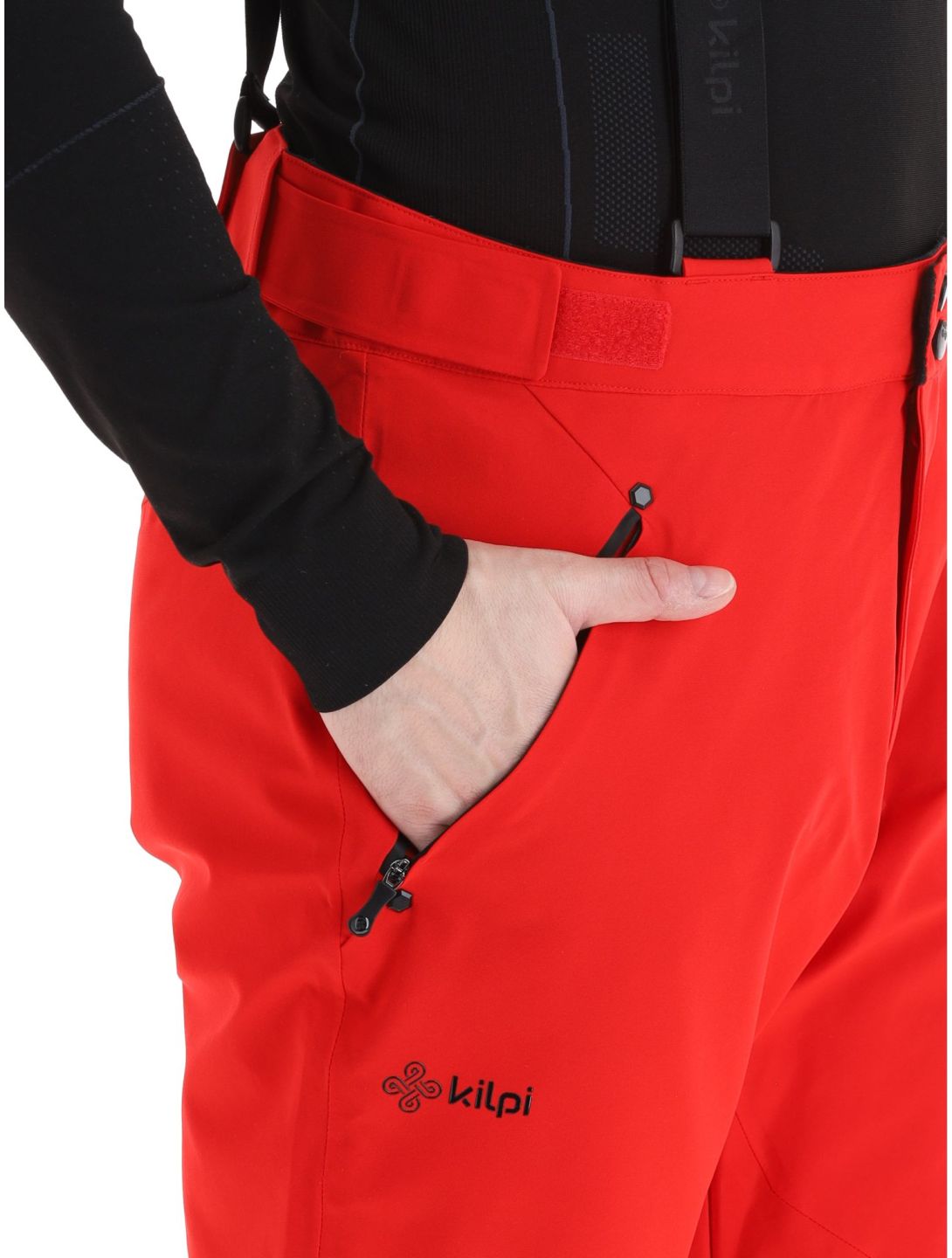 Kilpi, Methone-M pantaloni da sci uomo Red rosso 