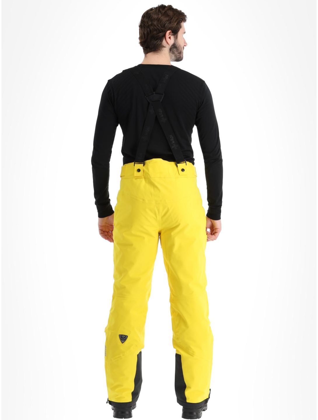 Kilpi, Methone-M pantaloni da sci uomo Yellow giallo 