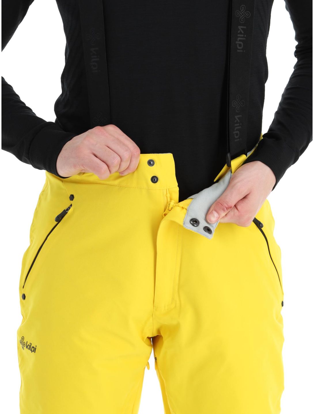 Kilpi, Methone-M pantaloni da sci uomo Yellow giallo 