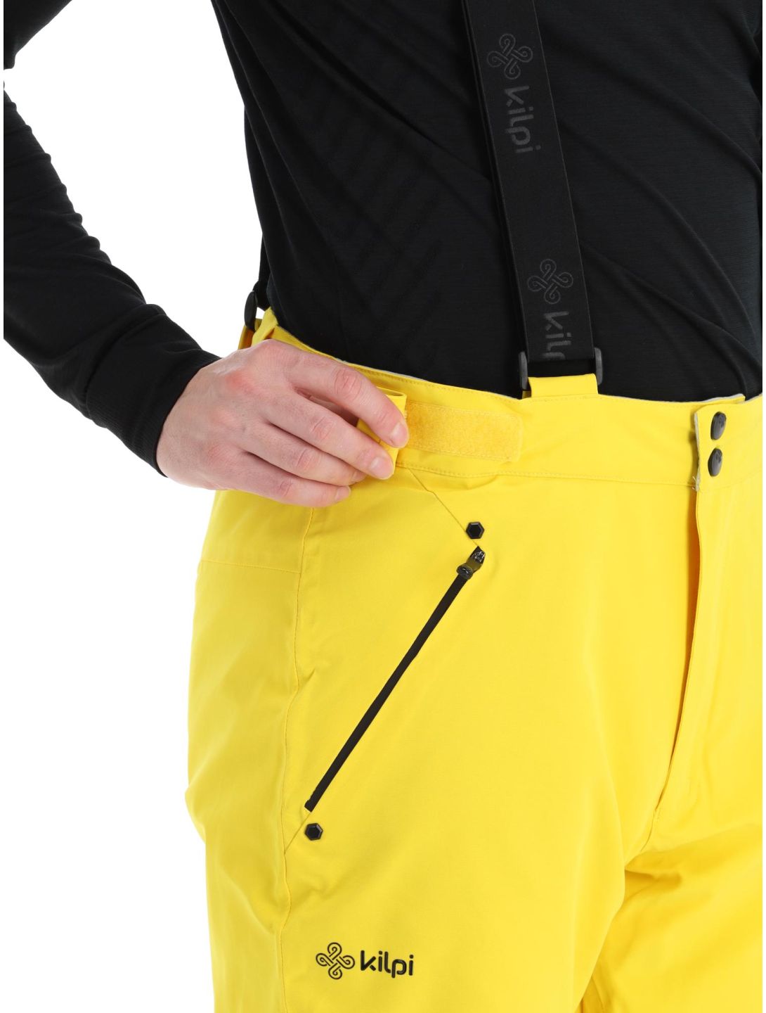 Kilpi, Methone-M pantaloni da sci uomo Yellow giallo 