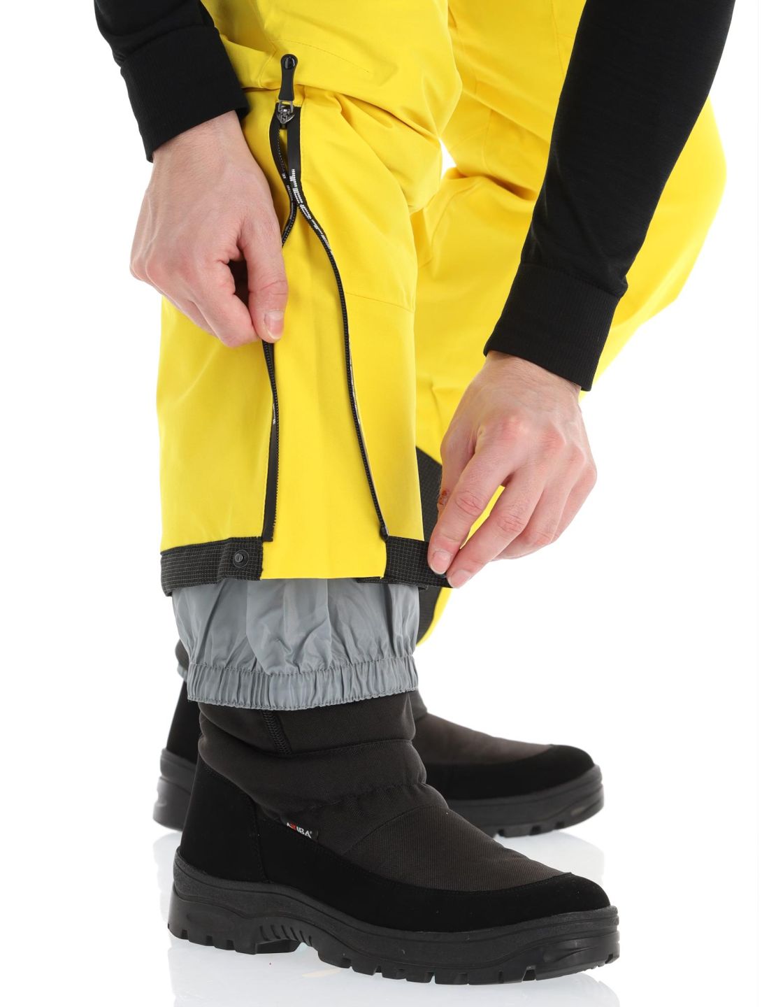 Kilpi, Methone-M pantaloni da sci uomo Yellow giallo 