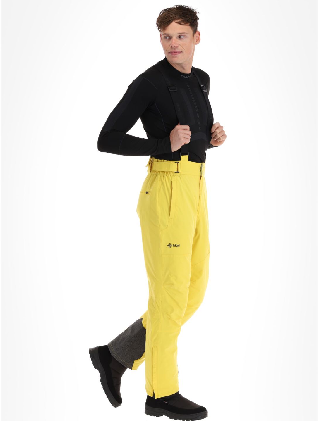 Kilpi, Mimas-M pantaloni da sci uomo Yellow giallo 