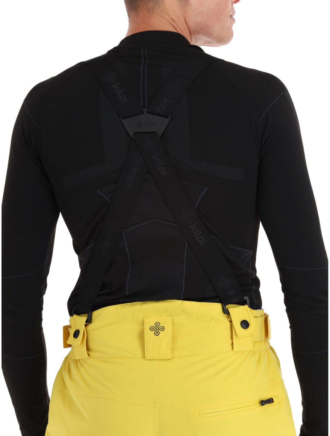 Kilpi, Mimas-M pantaloni da sci uomo Yellow giallo 