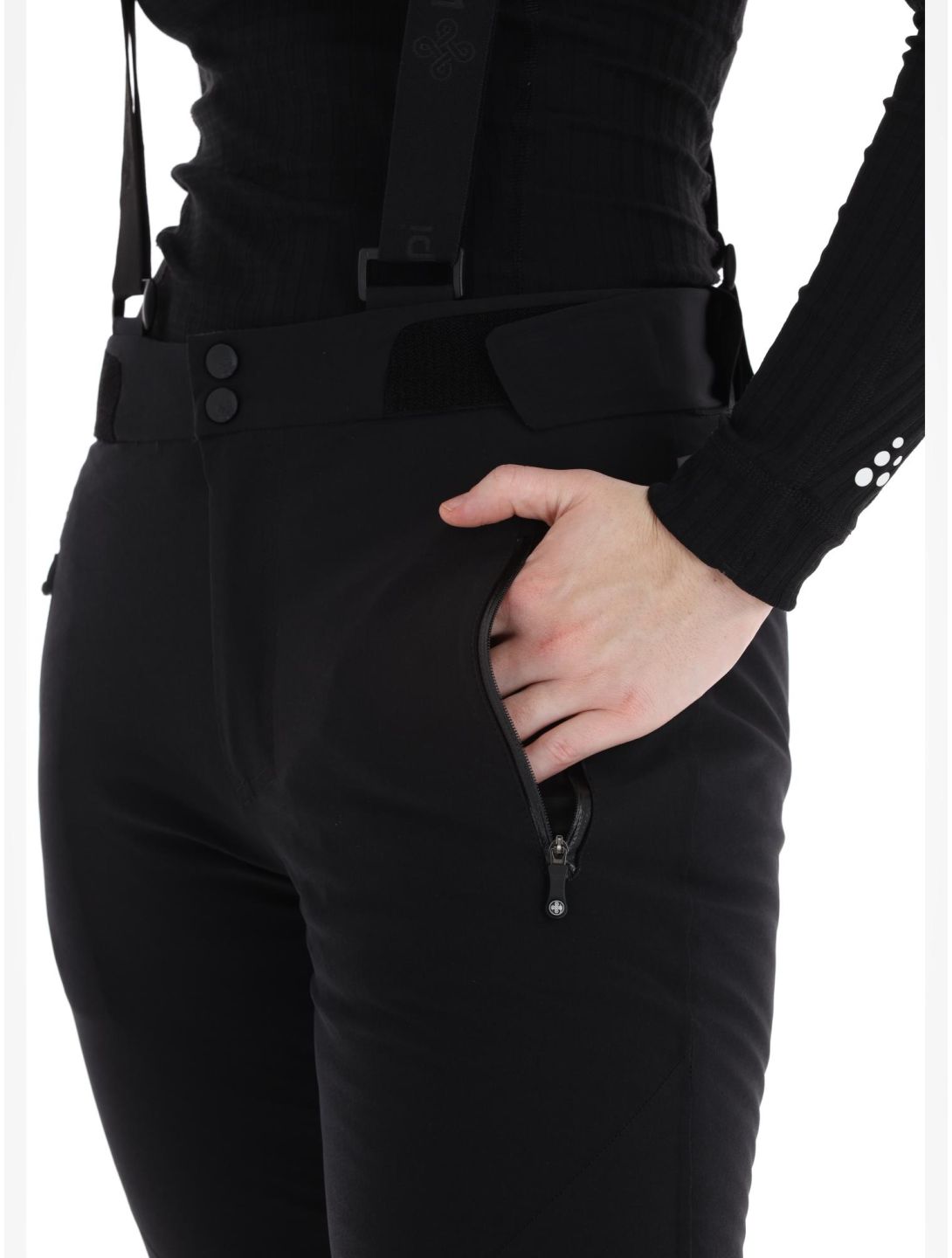 Kilpi, Ravel-W pantaloni da sci donna Black nero 