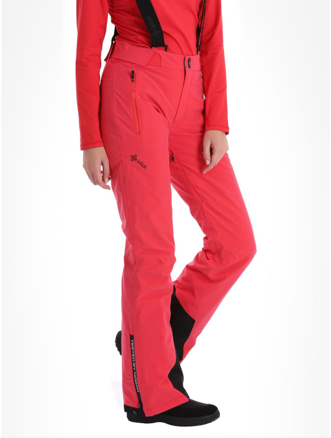 Kilpi, Ravel-W pantaloni da sci donna Pink rosa 